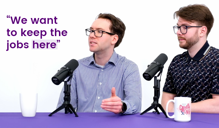 "We want to keep the jobs here"