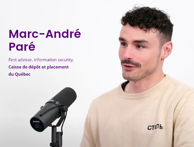 Marc-André Paré - First advisor, information security, Caisse de dépôt et placement du Québec