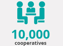 10,000 cooperatives