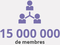 15 000 000 de membres