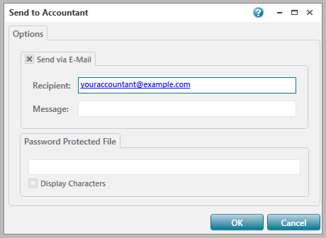 Screenshot - Send to Accountant